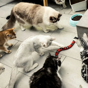 Giocattolo intelligente a forma di serpente per gatti